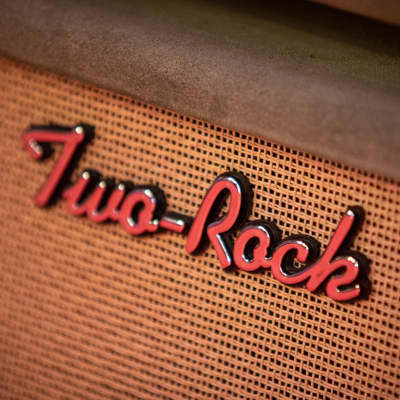 Two Rock Studio Signature 35 Watt Head with 1×12 Cabinet - Moss Green Suede Cane Grill image 4