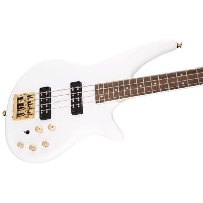Jackson JS Series Spectra Bass JS3 Bass Guitar (Snow White)(New) image 5