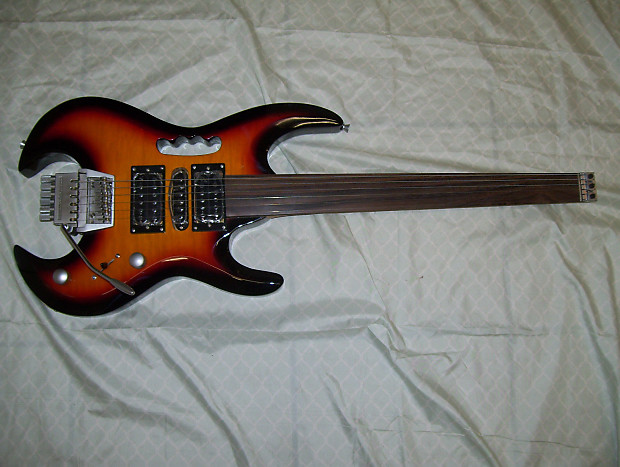 Fretless guitar reverb best sale