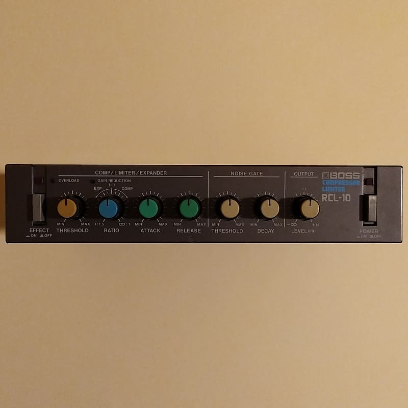 BOSS RCL-10、MICRO RACK SERIES BOSS RCL-10 Compressor Limiter Micro Rack Guitar Effects