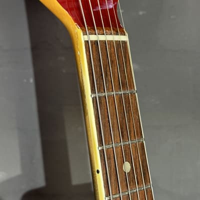 + Video Fender 1965 Candy Apple Red Matching Headstock With Neck Binding Guitarsmith Custom Guitar image 13