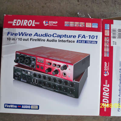 Used Roland Edirol FA-101 Audio Interface - 24-bit - 192 kHz