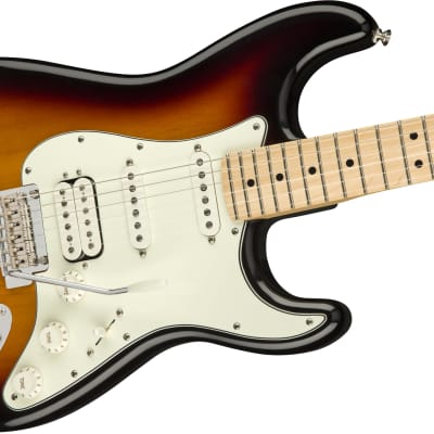 Fender 0144522500 HSS Player Stratocaster Guitar, 3 Color Sunburst image 1