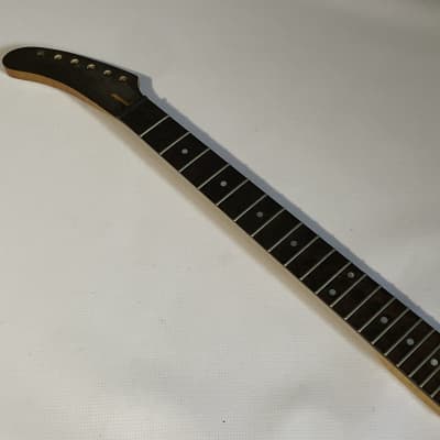 Custom Made Left Handed Lefty 5 Piece Flame Maple Guitar Neck 22 Fret Standard Nut for sale