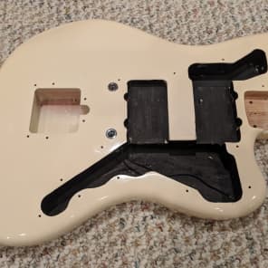 Squier J Mascis Jazzmaster Body Vintage White | Reverb Squier J Mascis Jazzmaster Body Vintage White | Reverb
