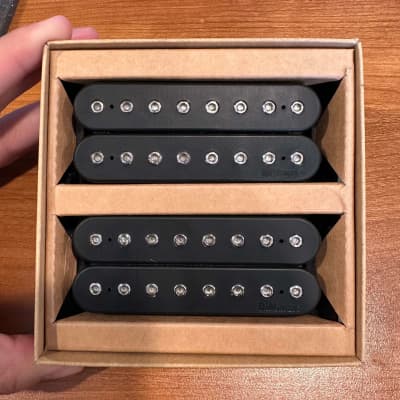 DiMarzio Fusion Edge 8-string pickup set 2020's - Black | Reverb