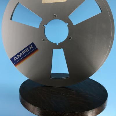 TDK AMR-7 7″ Empty Metal Reel, 1/4″ tape, 3 Window Silver, w/Box +