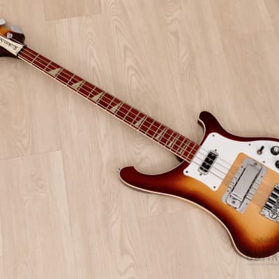 2003 Rickenbacker 4003 Electric Bass Montezuma Brown Color of the Year w/ Case, Tags image 11