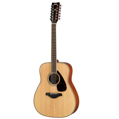 Yamaha FG820-12 Acoustic 12-String Guitar in Natural image 3