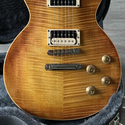 2006 Gibson Les Paul Faded Tobacco Finish Nice Top image 1