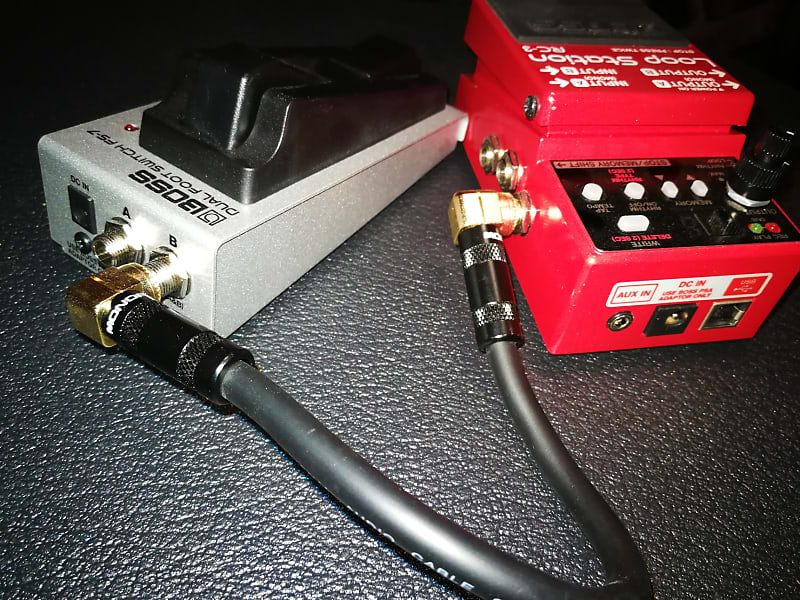 Boss RC-3 Loop Station AND FS-7 WITH Monoprice TRS Cable