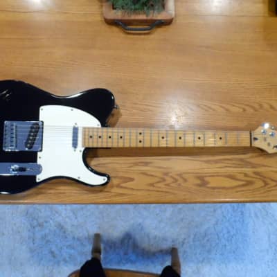 Peavey REACTOR TM 1995 Electric Guitar T-Tele “Telecaster T-Style" 22 Maple Fret American Crafted Made USA 1995 Black White Pickguard image 1