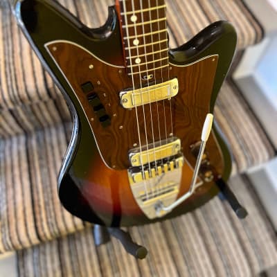 Goya Panther S2 Solid Body Electric Made by Galanti in Italy OHSC 1967 - Sunburst image 10