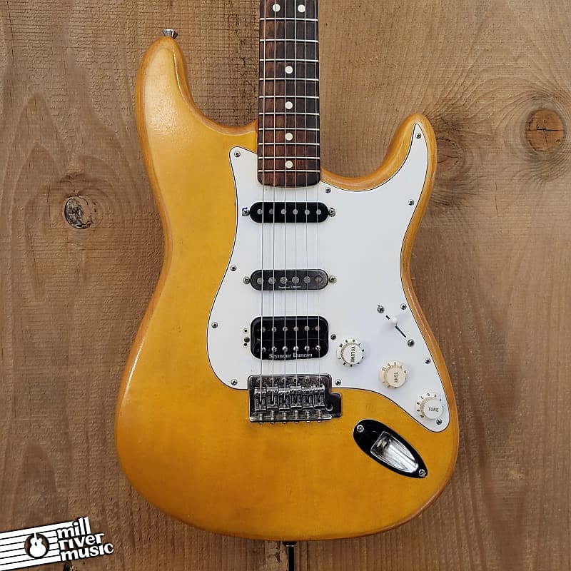 Fender MIM Strat Stripped Finish, Seymour duncans Reverb UK