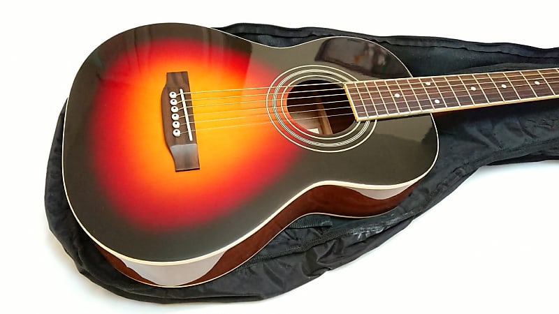 S.YAIRI YM17 Parlour Acoustic Guitar Finished in Vintage Sunburst
