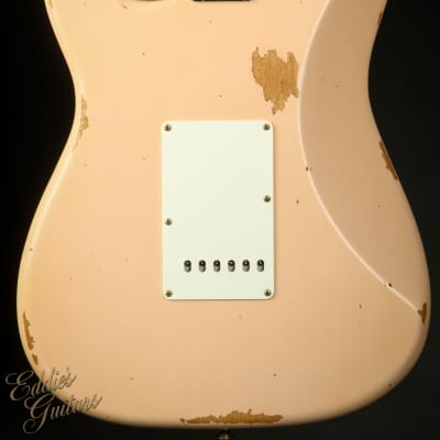 Fender Custom Shop LTD 1964 Stratocaster Relic - Super Faded Aged Shell Pink image 4