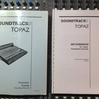 Soundtracs Topaz Project 8  Recording Console - 32 channel image 15
