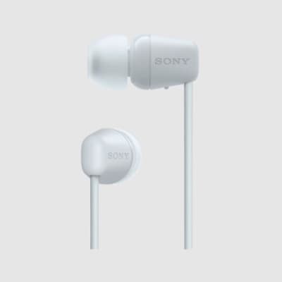 Sony WI-C100 Wireless In-Ear Headphones, White image 8