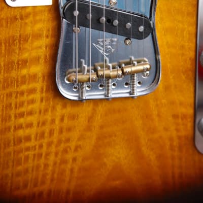 Fender Custom Shop Masterbuilt 50's Telecaster NOS Sunburst Electric Guitar Pre-Owned image 6
