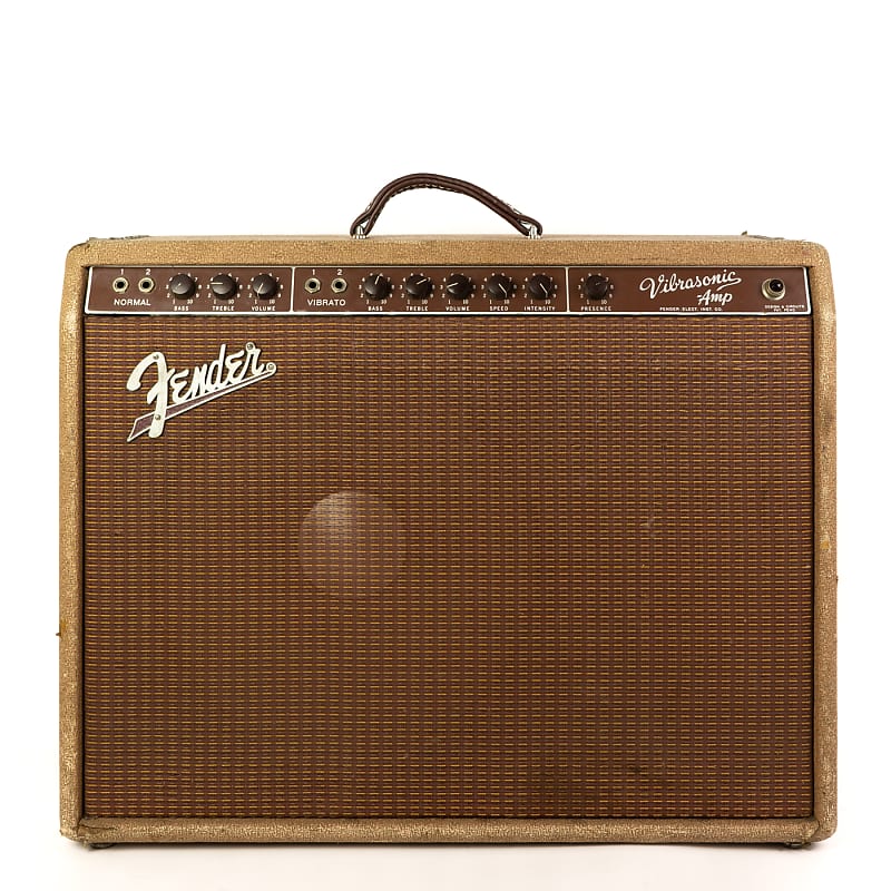 1960 Fender Vibrasonic 1x15 Combo Amp image 1