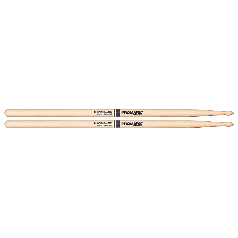 Pro-Mark FBH535TW Forward Balance 7A .535" Wood Tip Drum Sticks image 1