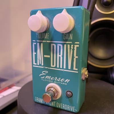Emerson EM-Drive Transparent Overdrive 2010s - Turquoise for sale