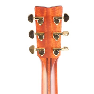 Yamaha LL16B ARE Original Jumbo Acoustic-Electric Guitar Brown Sunburst image 5