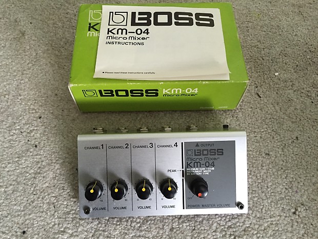 Boss KM-04 Micro-Mixer | Reverb