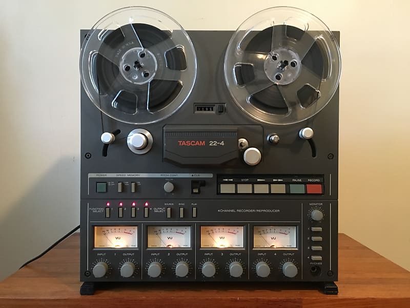Tascam 22-4 Four Track Reel To Reel Tape Deck. Professional | Reverb