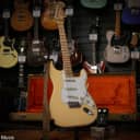 2017 Fender YJM Yngwie Malmsteen Stratocaster Vintage White & FenderCase & Tags