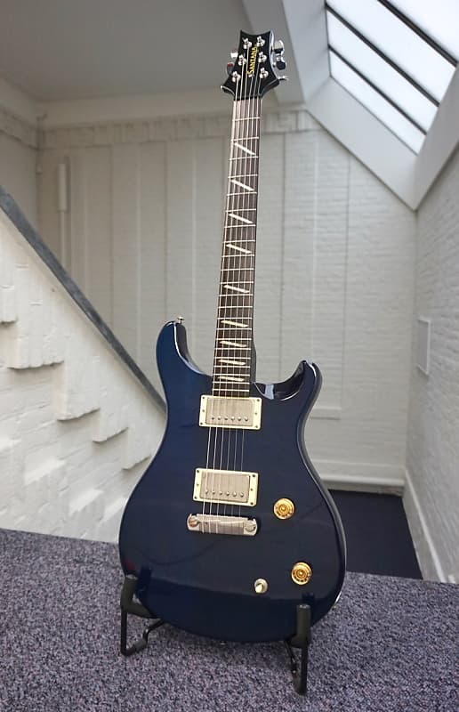 Paul Reed Smith SE Santana 2001 Royal Blue Reverb