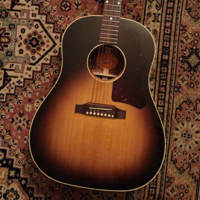 2021 Gibson 1950'S J-45 Vintage Sunburst w/ OHSC image 1