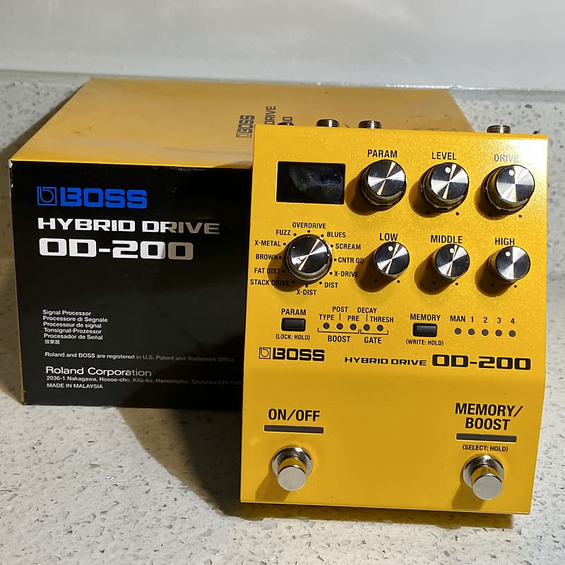 Boss OD-200 Overdrive | Reverb