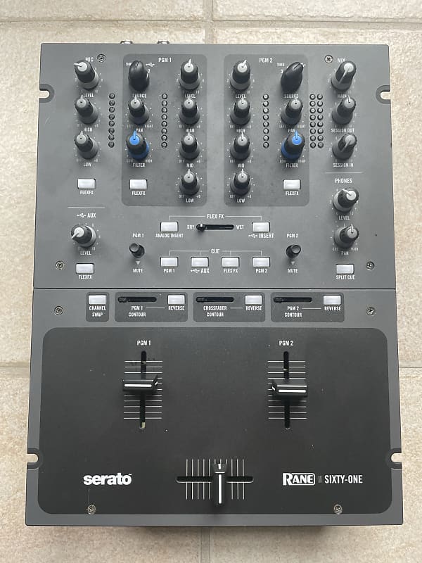 Amazon.com: Rane Sixty-One DJ Mixer with Serato : Musical