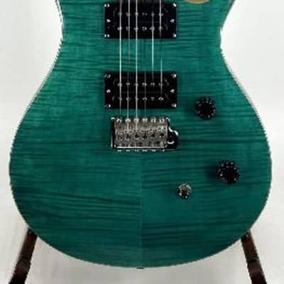 Paul Reed Smith SE CE 24 Electric Guitar Turquoise w/ Gig Bag Serial #: CTIF076924 image 5