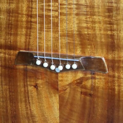 1920s Weissenborn Style 1 Hawaiian Lap Steel Guitar HIGHLY FIGURED Koa image 14