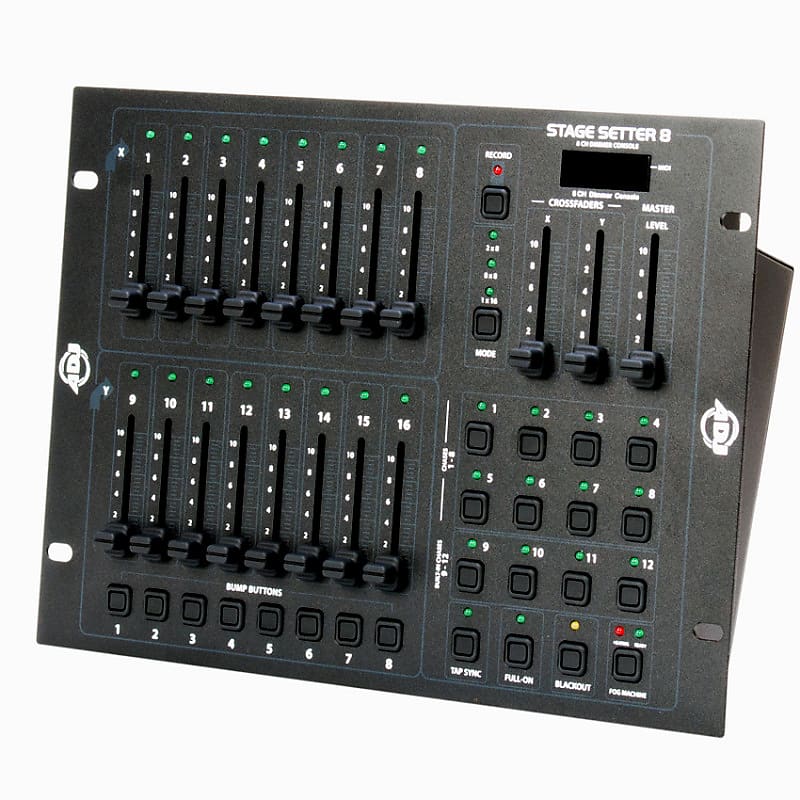 American DJ STAGE-SETTER 8-Channel Lighting Controller