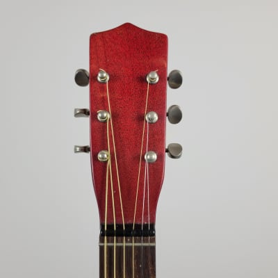 Eko Concert Acoustic Luthier Project rare model Cherry with white gaurd image 3