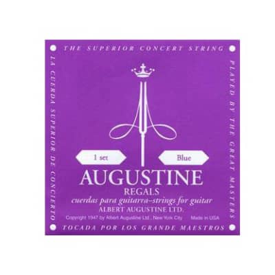 Cuerdas Clásica Augustine Classic Regal-Blue High Tension for sale