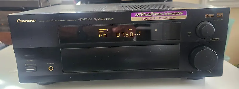 Pioneer Pioneer VSX-D710S Audio/Video Multi-Channel Receiver 90s