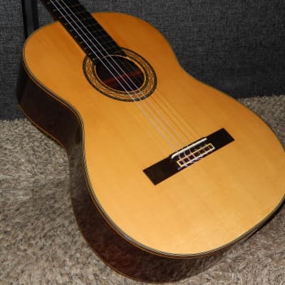 HAND MADE IN 1985 - TAKAMINE No8 - SWEET AND POWERFUL CLASSICAL CONCERT GUITAR image 4