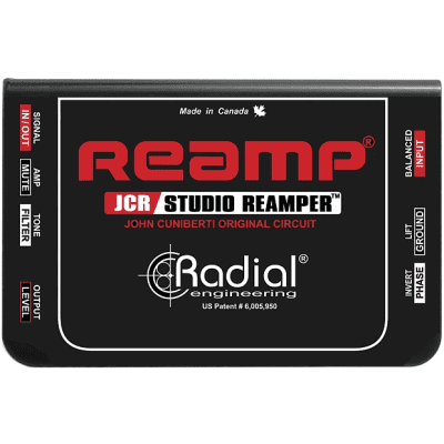 Radial Reamp JCR Studio Reamper | Reverb