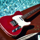 2004 Fender Japan TL62B-75TX '62 Telecaster Custom Reissue - Trans Red - RARE-  Alder Body
