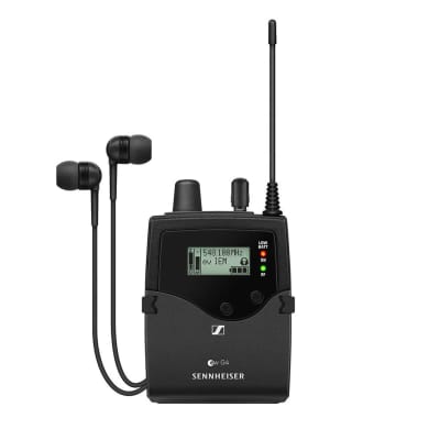 Sennheiser EK IEM G4 Stereo Bodypack Receiver with IE 4 Earphones (A-Band: 516-558 MHz)