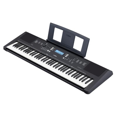 NEW OPEN BOX Yamaha PSR-EW310 76-Key Portable Keyboard 2020 - Present - Black W/Bench & Sustain Pedal