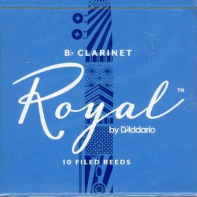 Rico Royal Bb Clarinet Reeds Box of 10(3 Strength) image 2