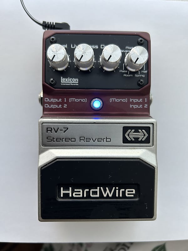 DigiTech Hardwire RV-7 Stereo Reverb