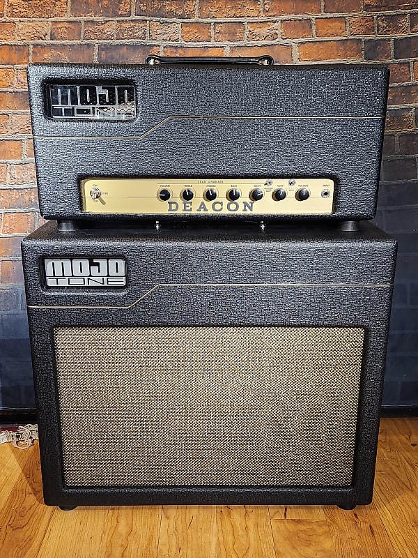 Mojotone Deacon 50Watt 2Channel Guitar Amp Head & 1x12" Reverb