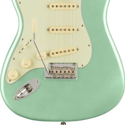 Fender American Professional II Stratocaster Left-Hand. Maple Fingerboard, Mystic Surf Green image 3