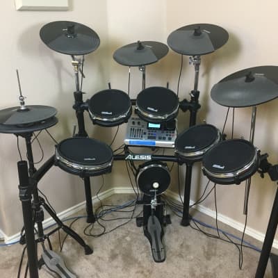 Alesis DM10 Studio Kit Electronic Drum Set (w/ Alesis Pro X Hi-Hat & Upgraded Mesh Heads) image 1